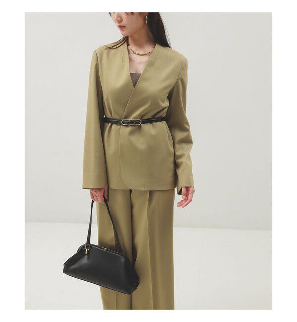 BEAMS SELECTION for WOMEN「PUNTI. / OVAL ベルト」|ベルト|