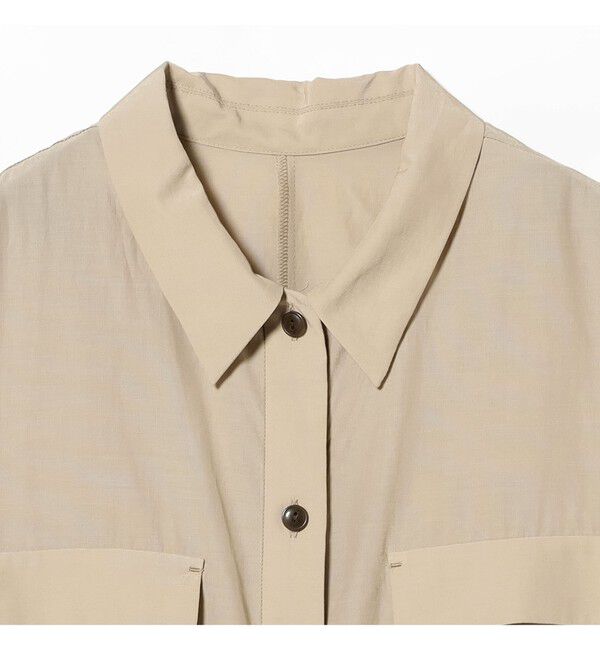 Demi-Luxe BEAMS 「コットン アセテート オーバーシャツ」|シャツ・ブラウス|