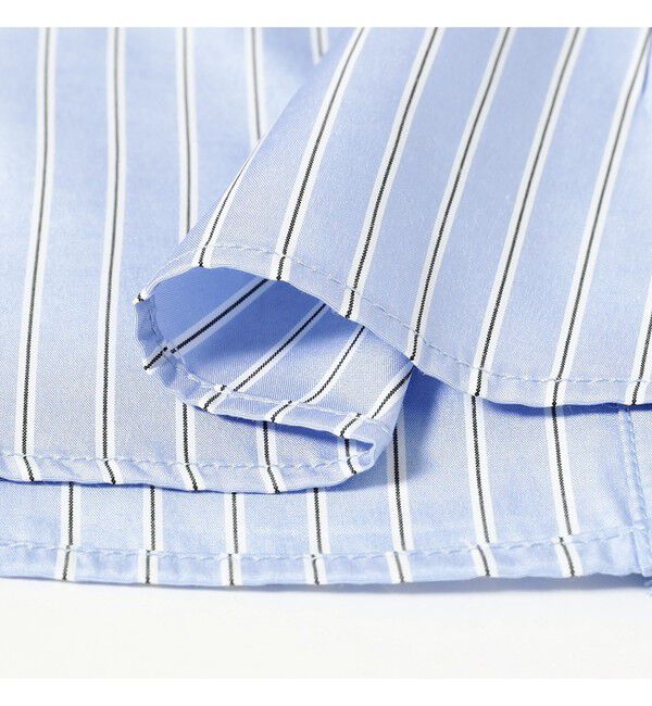 Ray BEAMS 「ストライプ 切替 シャツ」|シャツ・ブラウス|