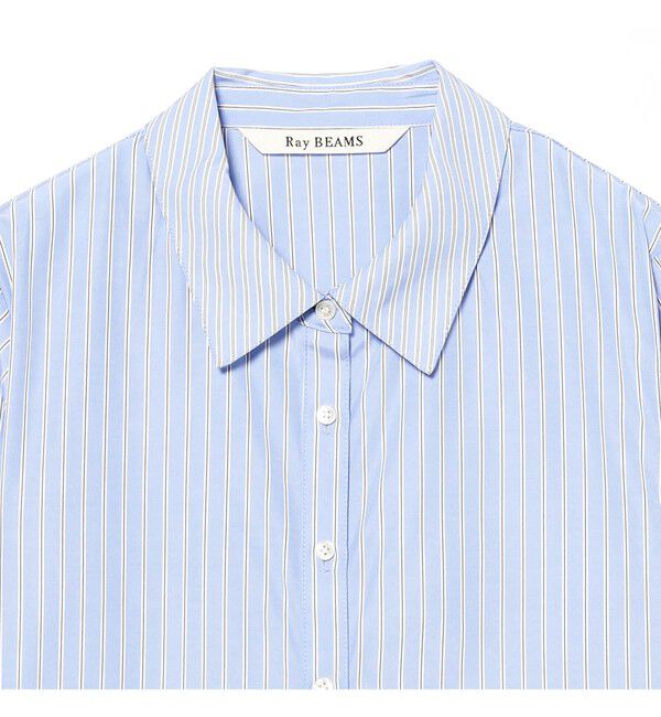 Ray BEAMS 「ストライプ 切替 シャツ」|シャツ・ブラウス|