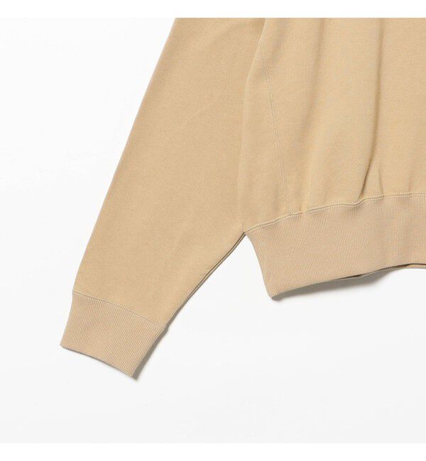 BEAMS SELECTION for WOMEN「【別注】SLOANE / 裏毛 ショート丈 ロングスリーブ スウェット」|パーカー|