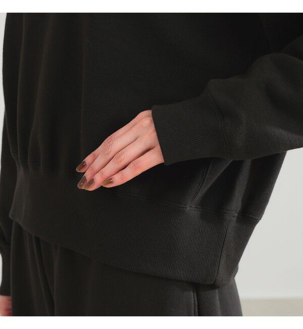 BEAMS SELECTION for WOMEN「【別注】SLOANE / 裏毛 ショート丈 ロングスリーブ スウェット」|パーカー|