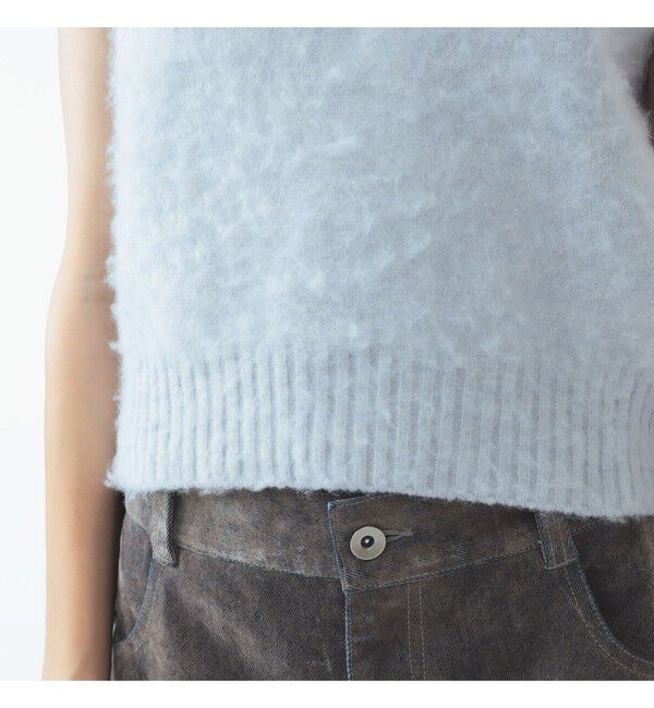 BEAMS SELECTION for WOMEN「【別注】FRED PERRY フラッフィー ベスト」|ベスト・ジレ|
