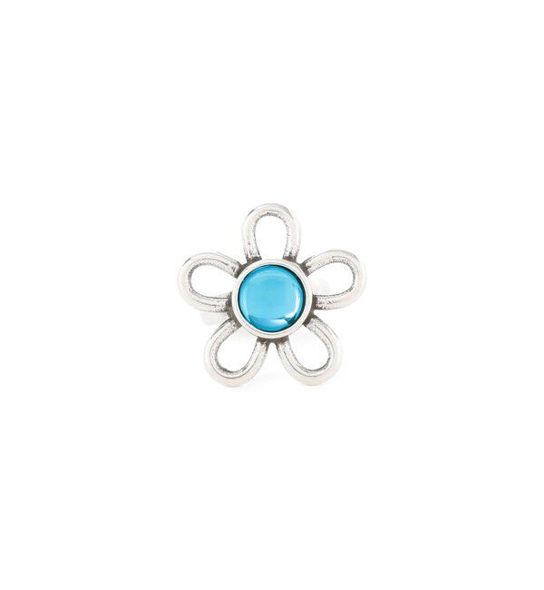 BEAMS SELECTION for WOMEN「Otro Accesorio / ポップ フラワー リング」|リング|LIGHT.BLUE CLEAR