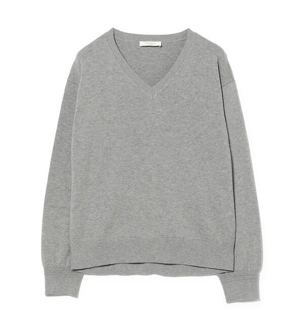 Demi-Luxe BEAMS 「コットンウール Vネック ニット」|ニット・セーター|