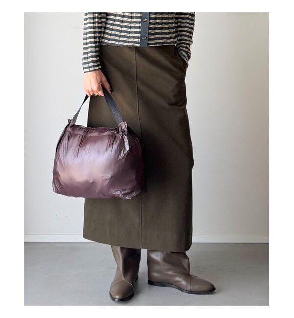 Demi-Luxe BEAMS 「【別注】エディター坪田あさみ &times; WOOLRICH &times; Demi-Luxe BEAMS / パッカブル コクーン ダウンブルゾン」|ダウン|