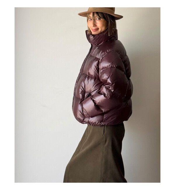 Demi-Luxe BEAMS 「【別注】エディター坪田あさみ &times; WOOLRICH &times; Demi-Luxe BEAMS / パッカブル コクーン ダウンブルゾン」|ダウン|