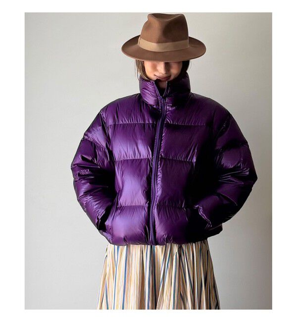 Demi-Luxe BEAMS 「【別注】エディター坪田あさみ &times; WOOLRICH &times; Demi-Luxe BEAMS / パッカブル コクーン ダウンブルゾン」|ダウン|