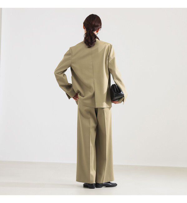 Demi-Luxe BEAMS 「プレシャス ノーカラージャケット」|ノーカラージャケット|