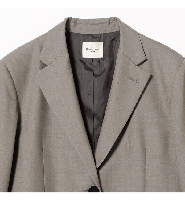 Demi-Luxe BEAMS 「シングル ブレスト ジャケット」|ダッフルコート|