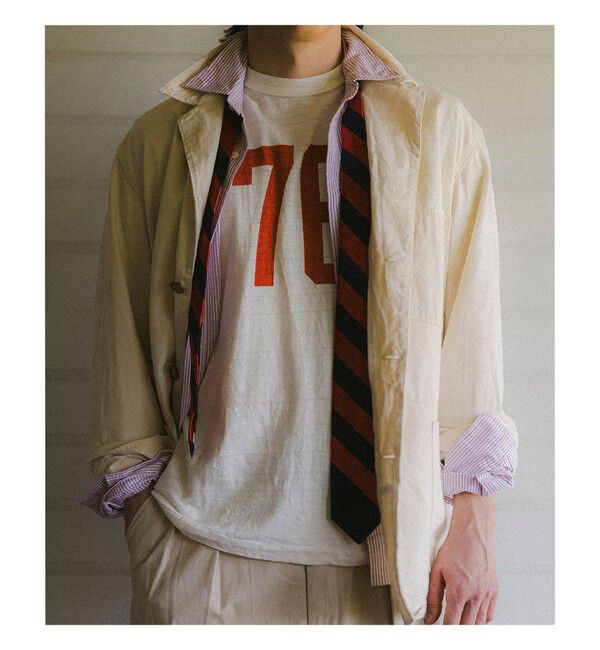 BEAMS PLUS「【別注】WAREHOUSE & CO. / Lot 4601 Print Tshirt #1」|Tシャツ・カットソー|