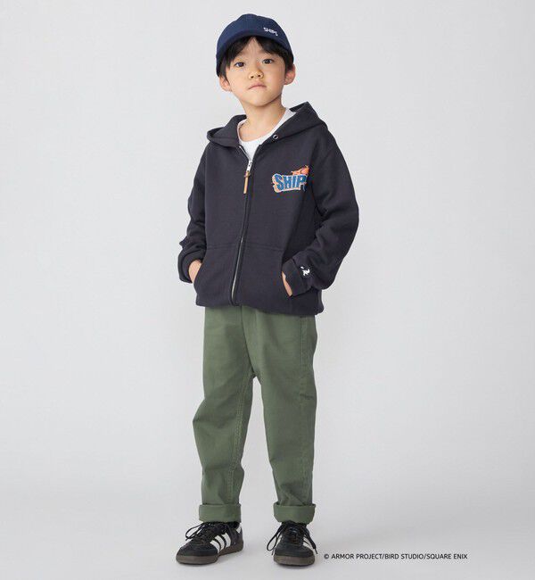 SHIPS KIDS「DQVIIR &times; SHIPS:110～150cm ロゴ ZIP フーディー〈KIDS〉」|パーカー|