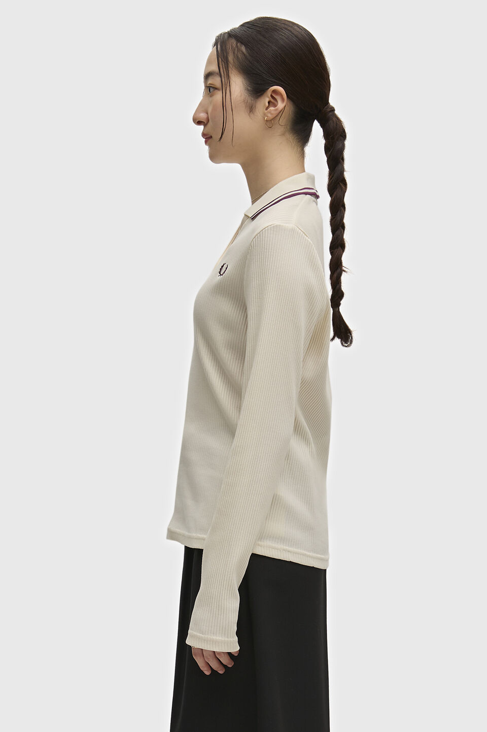 FRED PERRY 「FRED PERRY／Twin Tipped Ribbed Polo Shirt／ツインティップリブポロシャツ」|ポロシャツ|