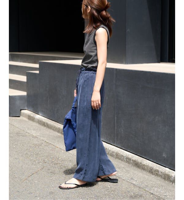 OUTDOOR PRODUCTS Usual Things「追加 キュプラステッチワークドロストパンツ」|スラックス|
