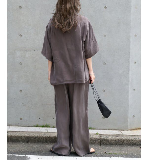 OUTDOOR PRODUCTS Usual Things「追加 キュプラステッチワークドロストパンツ」|スラックス|