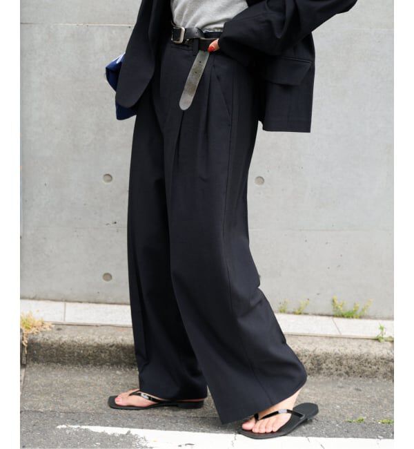 OUTDOOR PRODUCTS Usual Things「レーヨンドライタッチバックゴムスラックス セットアップ対応」|スラックス|