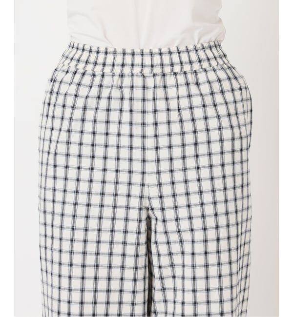 OUTDOOR PRODUCTS Usual Things「チェックイージーパンツ セットアップ対応」|スラックス|