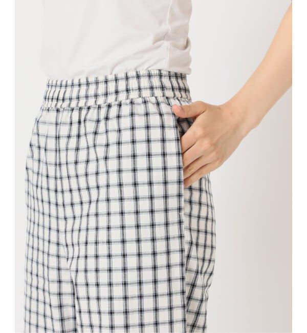 OUTDOOR PRODUCTS Usual Things「チェックイージーパンツ セットアップ対応」|スラックス|