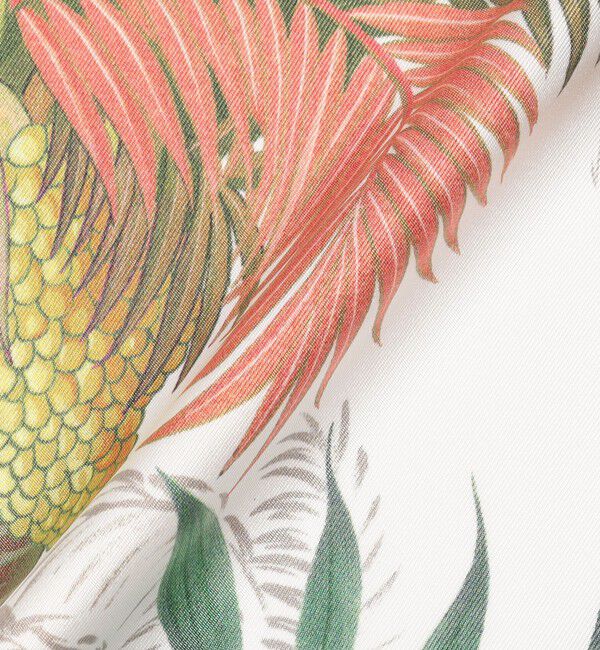 TOMORROWLAND GOODS「ATELIER TOMORROW LEAF シルクスカーフ」|バンダナ・スカーフ|