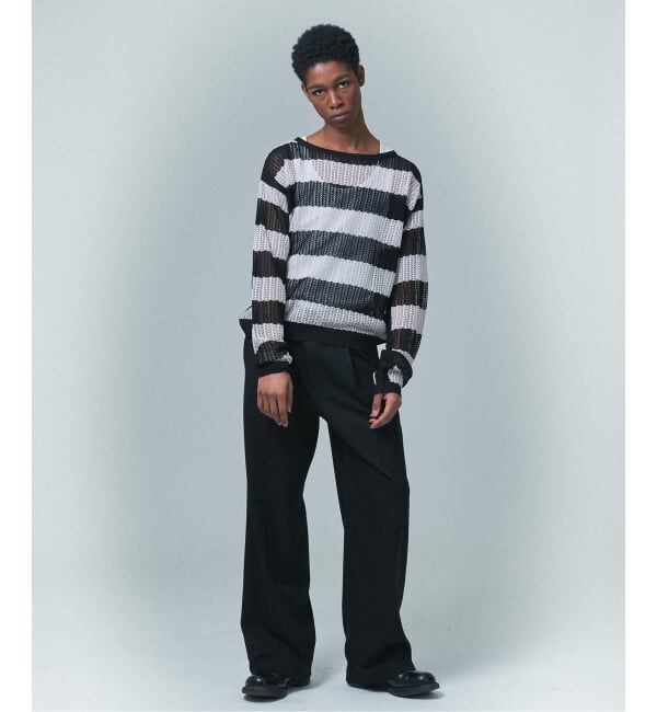 JOINT WORKS「NOCTO ARCHIVE/ノクト アーカイブ Mesh Knit Pullover」|ニット・セーター|