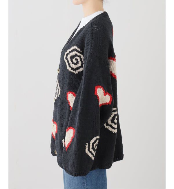 JOINT WORKS「MacMahon Knitting Mills / マクマホンニッティングミルズ Hearts & Swirls Cardigan」|ニット・セーター|