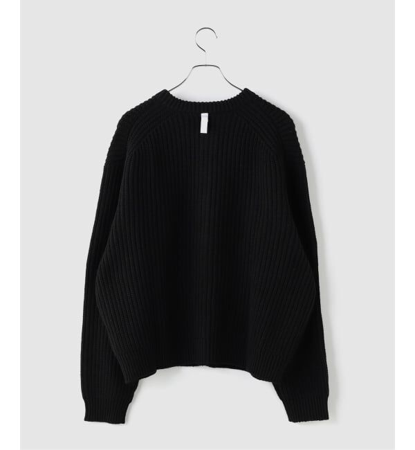 JOINT WORKS「NOMANUAL / ノーマニュアル EASE ROUND NECK CARDIGAN」|カーディガン|