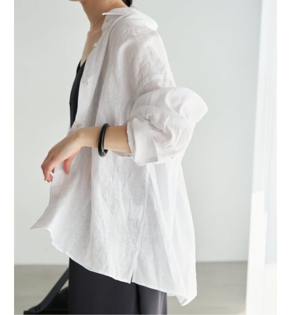 Linen Tent Line シャツ（Plage）｜ルミネのファッション通販