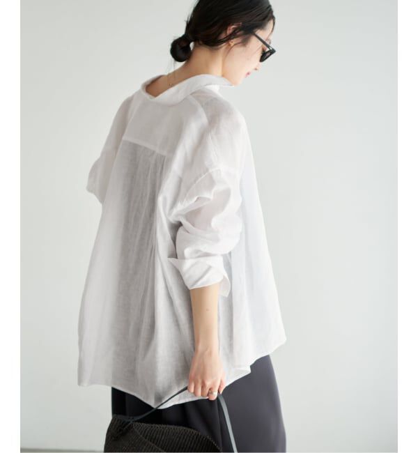 Linen Tent Line シャツ（Plage）｜ルミネのファッション通販