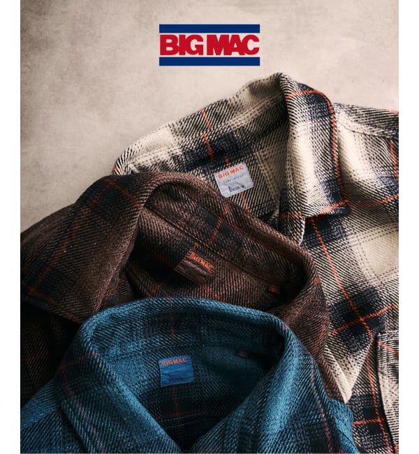417 EDIFICE「BIG MAC 417別注 チェックダイシャツ」|シャツ・ブラウス|