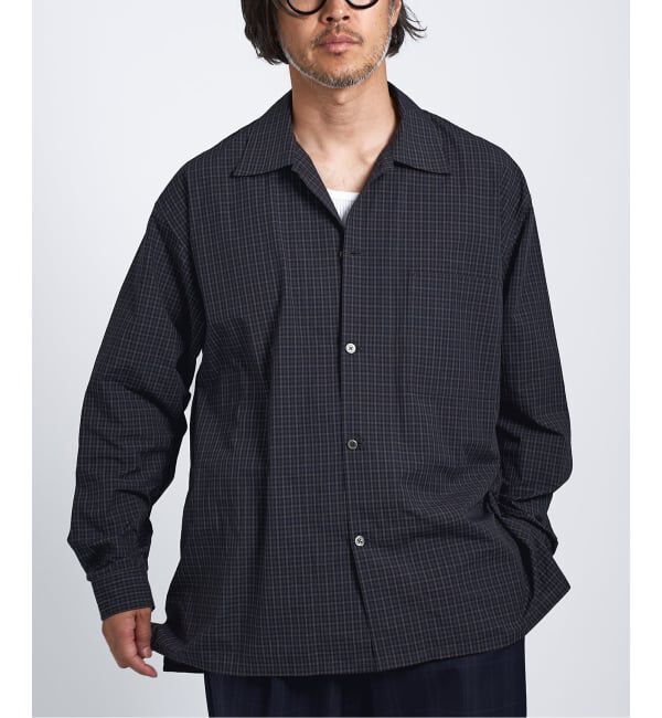 EDIFICE「Convertible Collar シャツ」|シャツ・ブラウス|ブラック
