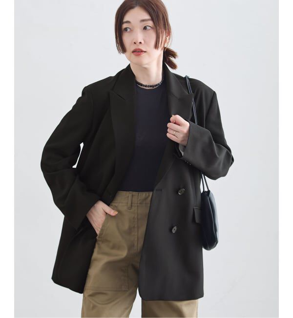 journal standard L'essage「《予約》Doeskinオーバーサイズジャケット」|テーラードジャケット|