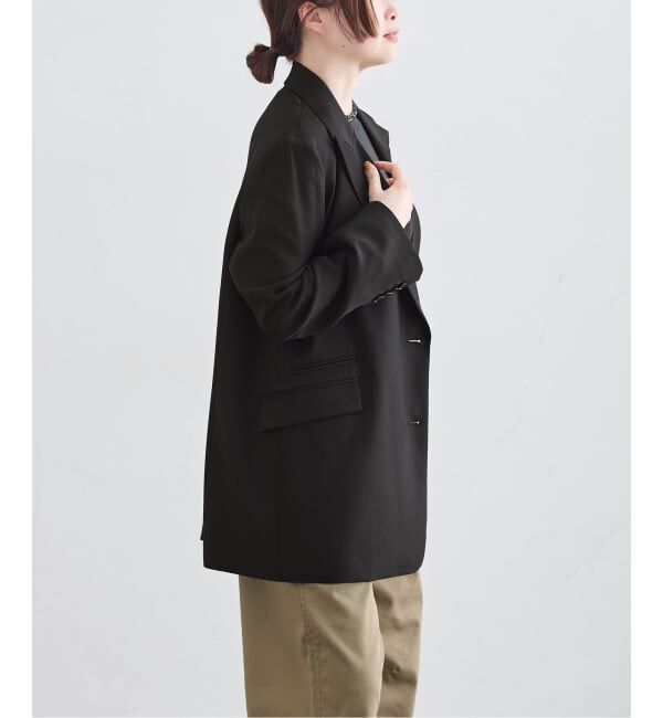 journal standard L'essage「《予約》Doeskinオーバーサイズジャケット」|テーラードジャケット|