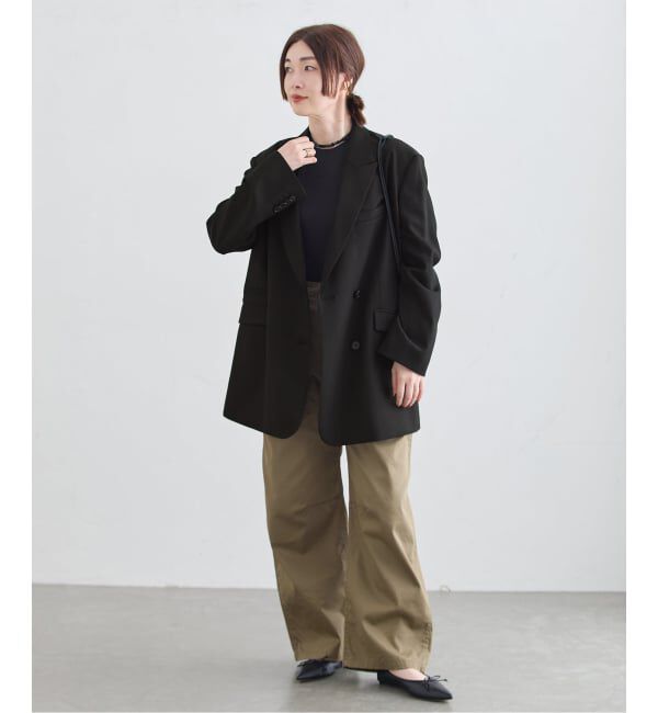 journal standard L'essage「《予約》Doeskinオーバーサイズジャケット」|テーラードジャケット|