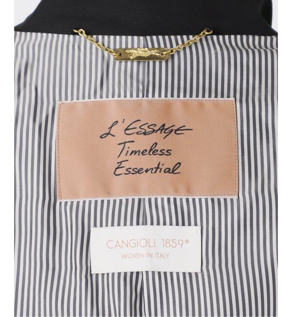 journal standard L'essage「《予約》L' ESSENTIAL CANGIOLIブレザージャケット」|テーラードジャケット|