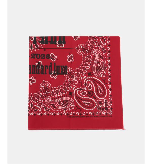 journal standard luxe「25TH バンダナ」|バンダナ・スカーフ|レッド