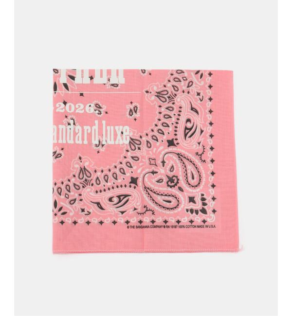journal standard luxe「25TH バンダナ」|バンダナ・スカーフ|ピンク B