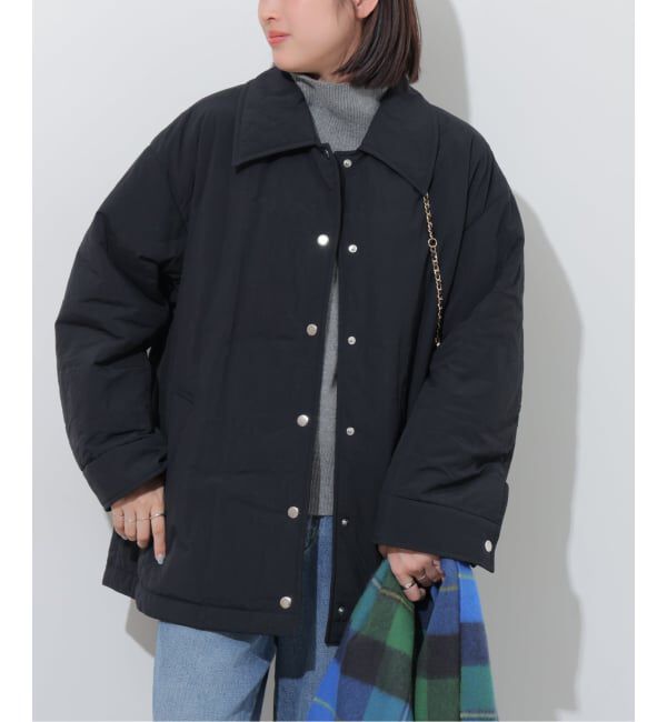 JOURNAL STANDARD relume「《予約》撥水ナイロン中綿シャツブルゾン」|その他|