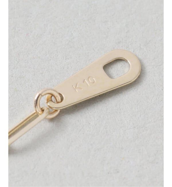 Lilas by Spick&Span「ペーパークリップチェーン17cmブレスレット K10」|ブレスレット・バングル|