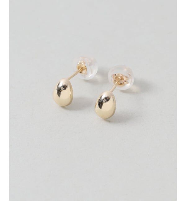 Lilas by Spick&Span「《WEB限定》バイカラー2WAYティアドロップピアス K10（両耳）」|ピアス|