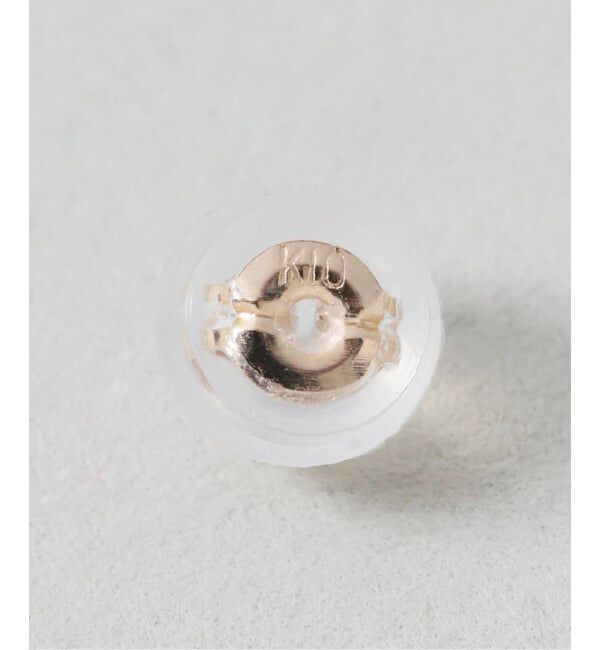Lilas by Spick&Span「《WEB限定》バイカラー2WAYティアドロップピアス K10（両耳）」|ピアス|