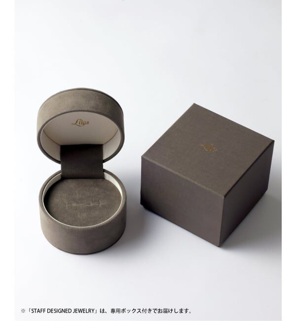 Lilas by Spick&Span「《WEB限定》バイカラー2WAYティアドロップピアス K10（両耳）」|ピアス|