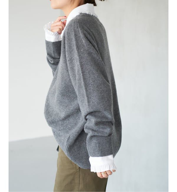 Spick and Span「《WEB限定 / 追加》フリルカラーブラウス」|シャツ・ブラウス|