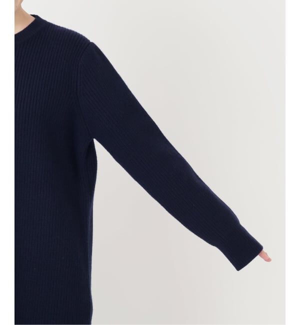 Glyph「《一部店舗+WEB限定予約》Half Cardigan Knit Dress」|ワンピース|