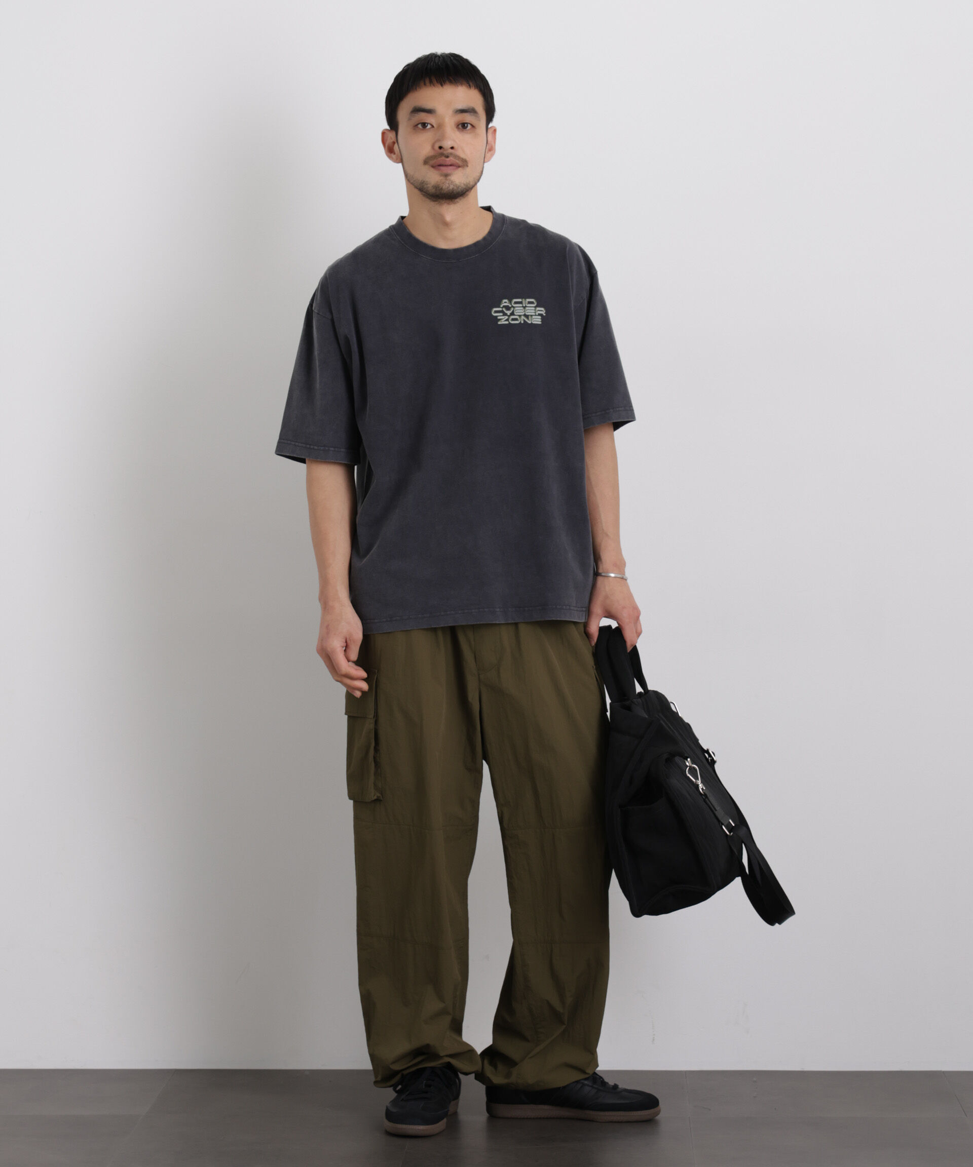 NANO universe「AtoZTシャツ 半袖」|Tシャツ・カットソー|
