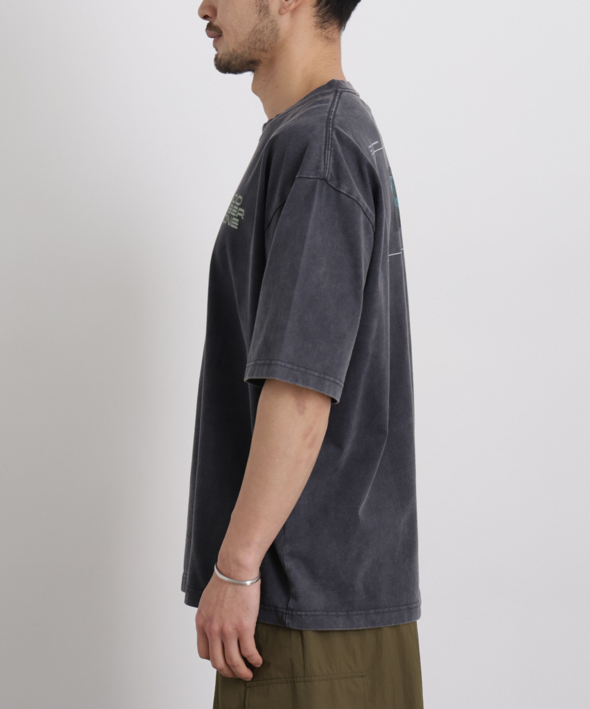 NANO universe「AtoZTシャツ 半袖」|Tシャツ・カットソー|