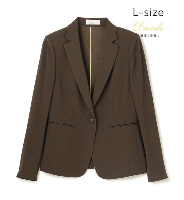 BEIGE,「【セットアップ対応】CINDY / テーラードジャケット」|テーラードジャケット|Brown