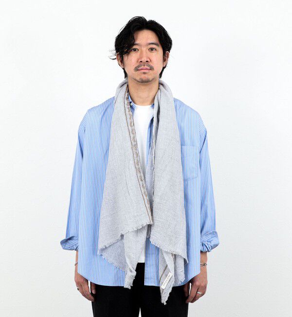 NOLLEY'S goodman「【Johnstons of Elgin/ジョンストンズ・オブ・エルガン】WB002860 Cyrus Scarf 70」|ストール|