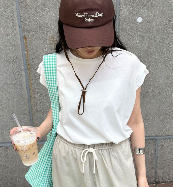 fredy emue「シルケットフレンチタックTシャツ」|Tシャツ・カットソー|