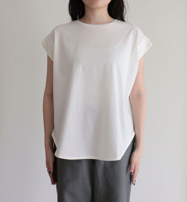 fredy emue「シルケットフレンチタックTシャツ」|Tシャツ・カットソー|