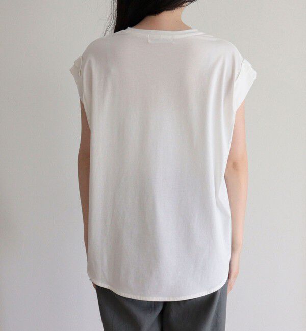 fredy emue「シルケットフレンチタックTシャツ」|Tシャツ・カットソー|